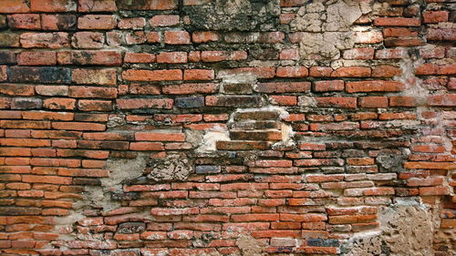 Full frame shot of brick wall