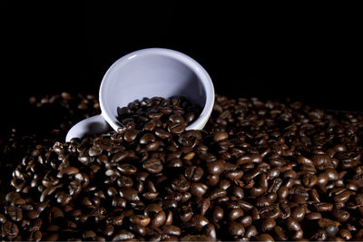 Close-up of coffee beans