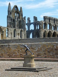 Old ruins against sky