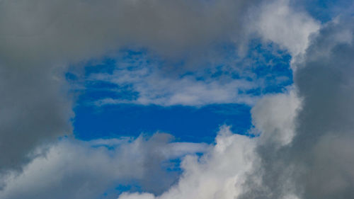 Low angle view of cloudscape