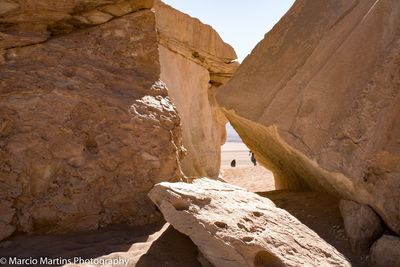 View of a desert