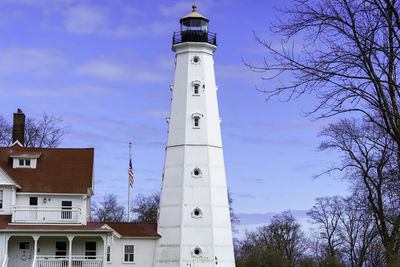 Lighthouse against sky
