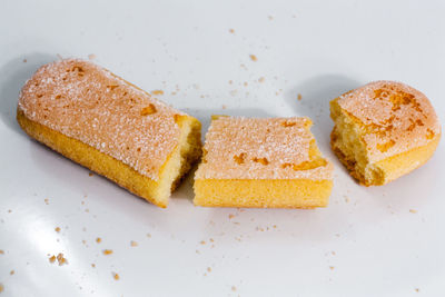 Close-up of dessert in plate