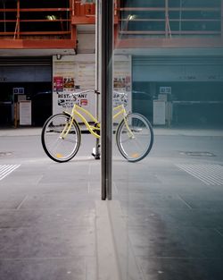 Bicycle at night
