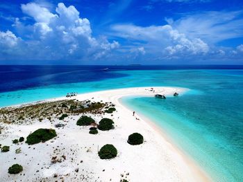 Scenic view of beach