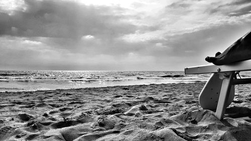 Scenic view of calm sea against sky