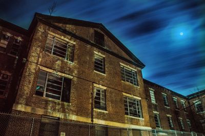 Low angle view of building against sky