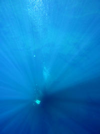 Full frame shot of blue sea