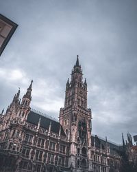 Low angle view of buildings against sky