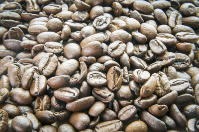 Full frame shot of coffee beans