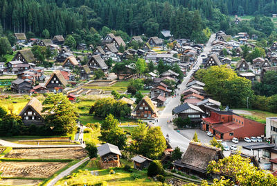 Shirakawago village. world hesitated village 