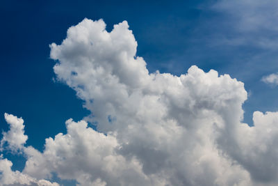 Low angle view of clouds in sky