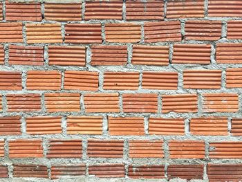 Full frame shot of brick wall