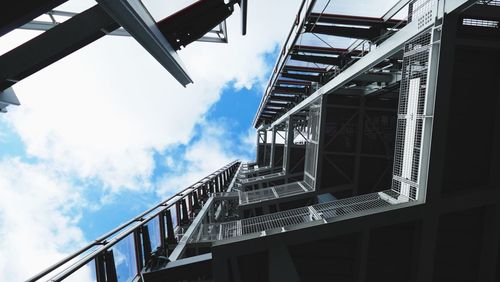 Directly below shot of shard london bridge