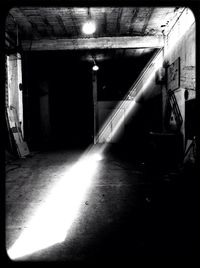 Close-up of illuminated lamp