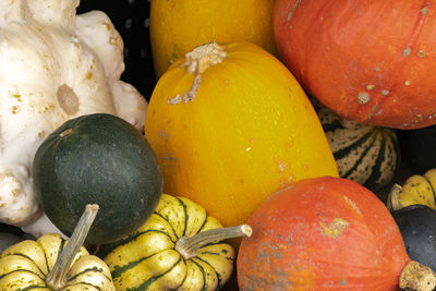 High angle view of fruits