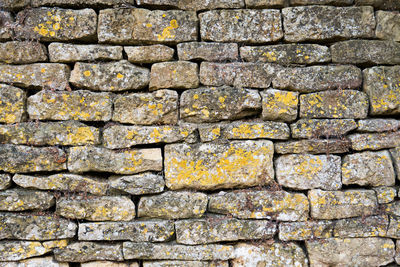 Full frame shot of stone wall