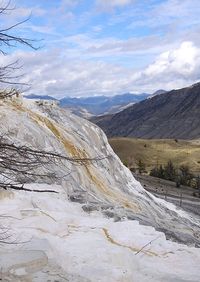 Scenic view of mountains