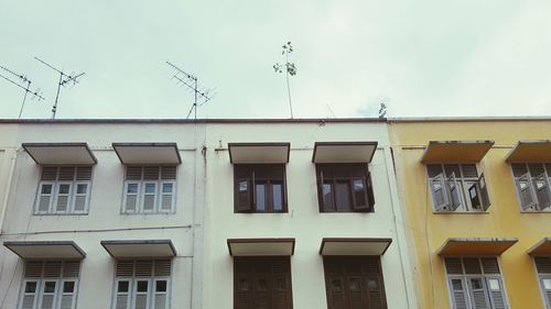 Low angle view of building against sky