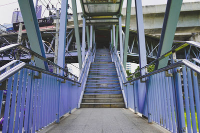 Low angle view of staircase