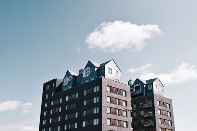 Low angle view of building against sky