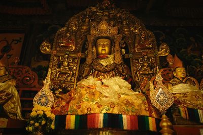 Buddha statue in a temple