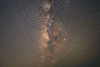 Low angle view of stars in sky