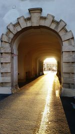 Illuminated archway