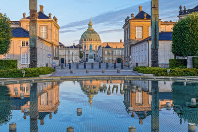 Reflection in copenhagen