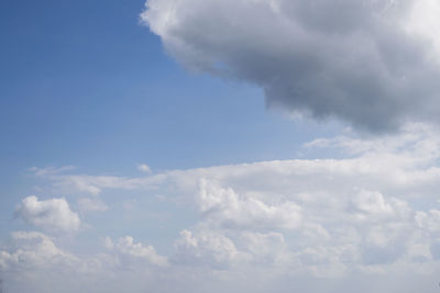 Low angle view of cloudscape