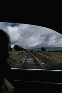 Road passing through landscape