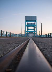 View of built structure against clear sky