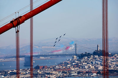 Air show in san francisco bay area