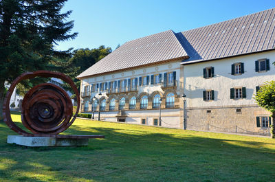 View of building against clear sky