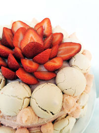 Close-up of dessert in plate