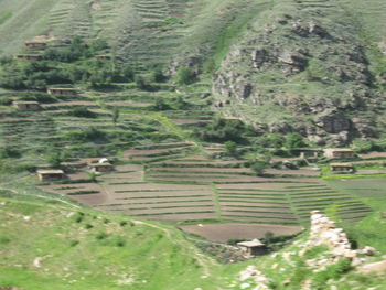 Old ruins on hill