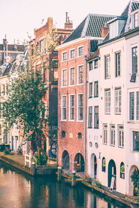 View of buildings at waterfront