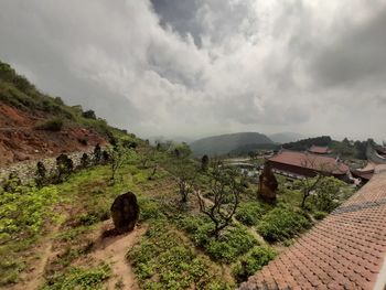 Panoramic view of landscape against sky