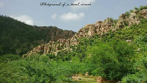 Scenic view of mountains