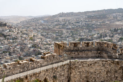 View of buildings in city