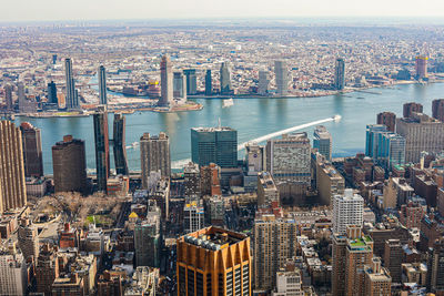 Aerial view of cityscape