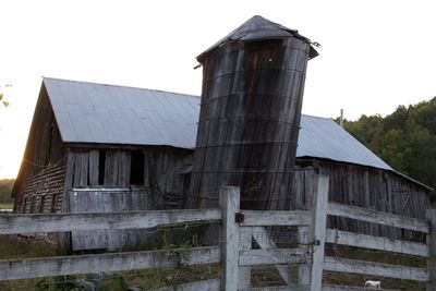 Low angle view of built structure