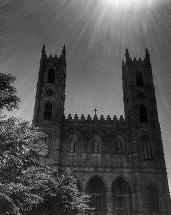 Low angle view of church