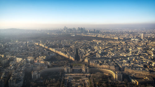 Aerial view of cityscape