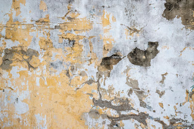 Full frame shot of weathered wall