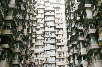 Full frame shot of residential buildings