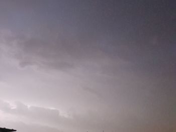 Low angle view of sky