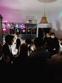 People at music concert