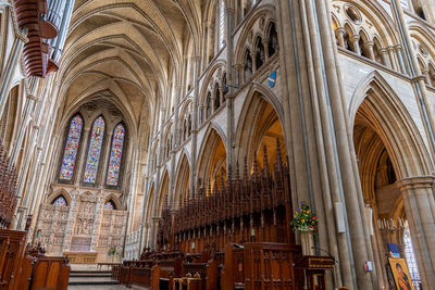 Interior of historic building