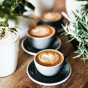 Close-up of coffee on table
